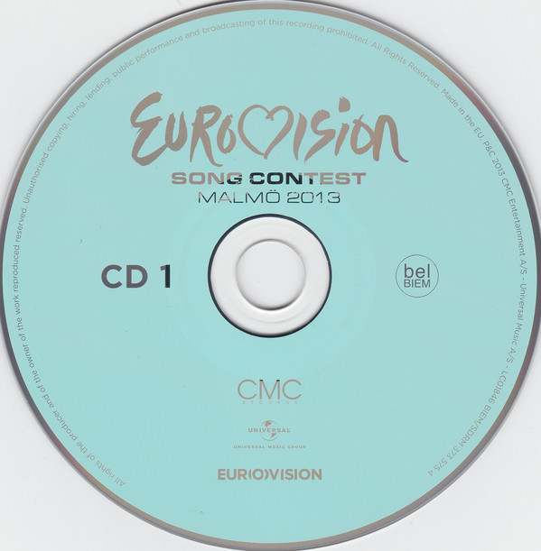Eurovision Song Contest 2013; Malmo we Are One : CD1